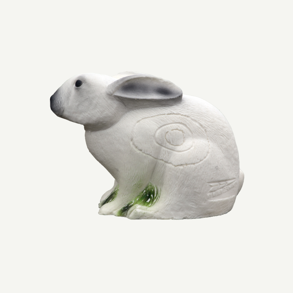 100470 IBB 3D Target Snow hare crouching