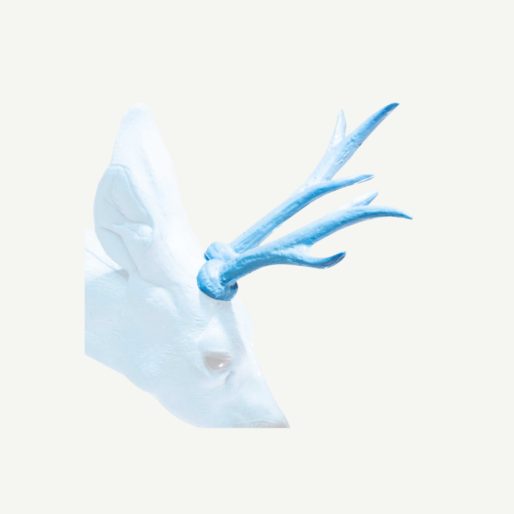 IBB 3D Tier Gehörn Indigo