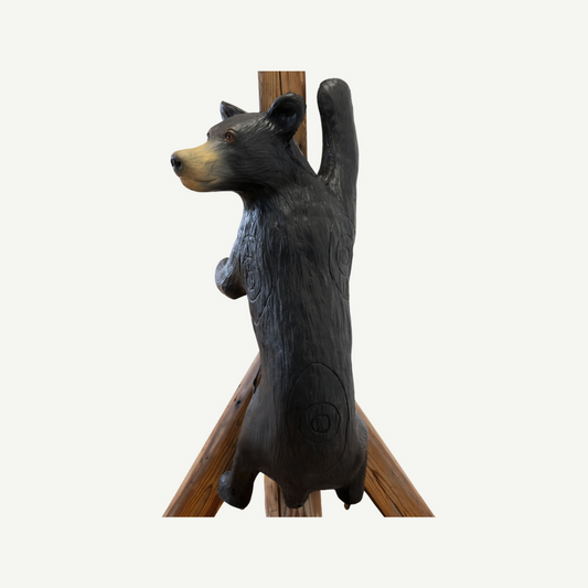 100355 Leitold Small Climbing Black Bear with lashing straps