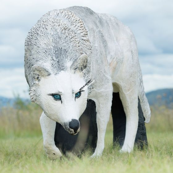 Wildcrete 3D Target - Wolf White