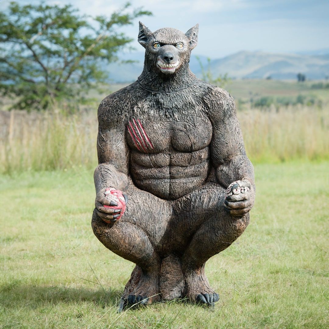 Wildcrete 3D Target - Werewolf (Including Stand)