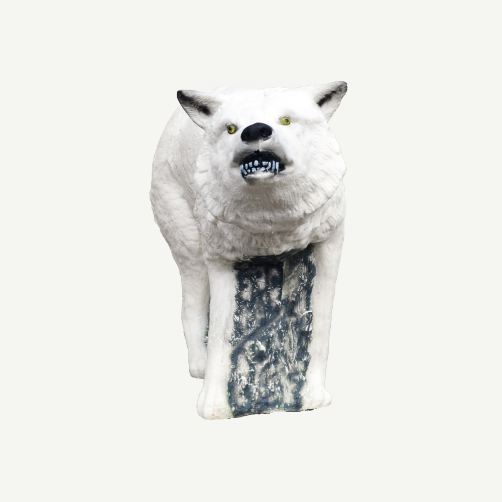 100477 IBB 3D Target Arctic Wolf