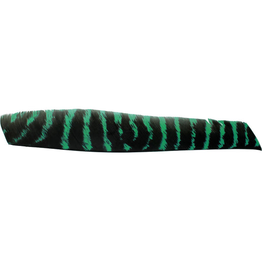 18400 Feather RW Full Length natural barred green